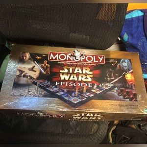 1999 Monopoly Star Wars Episode 1 Board Game-  636 $50 or $45 w/offer